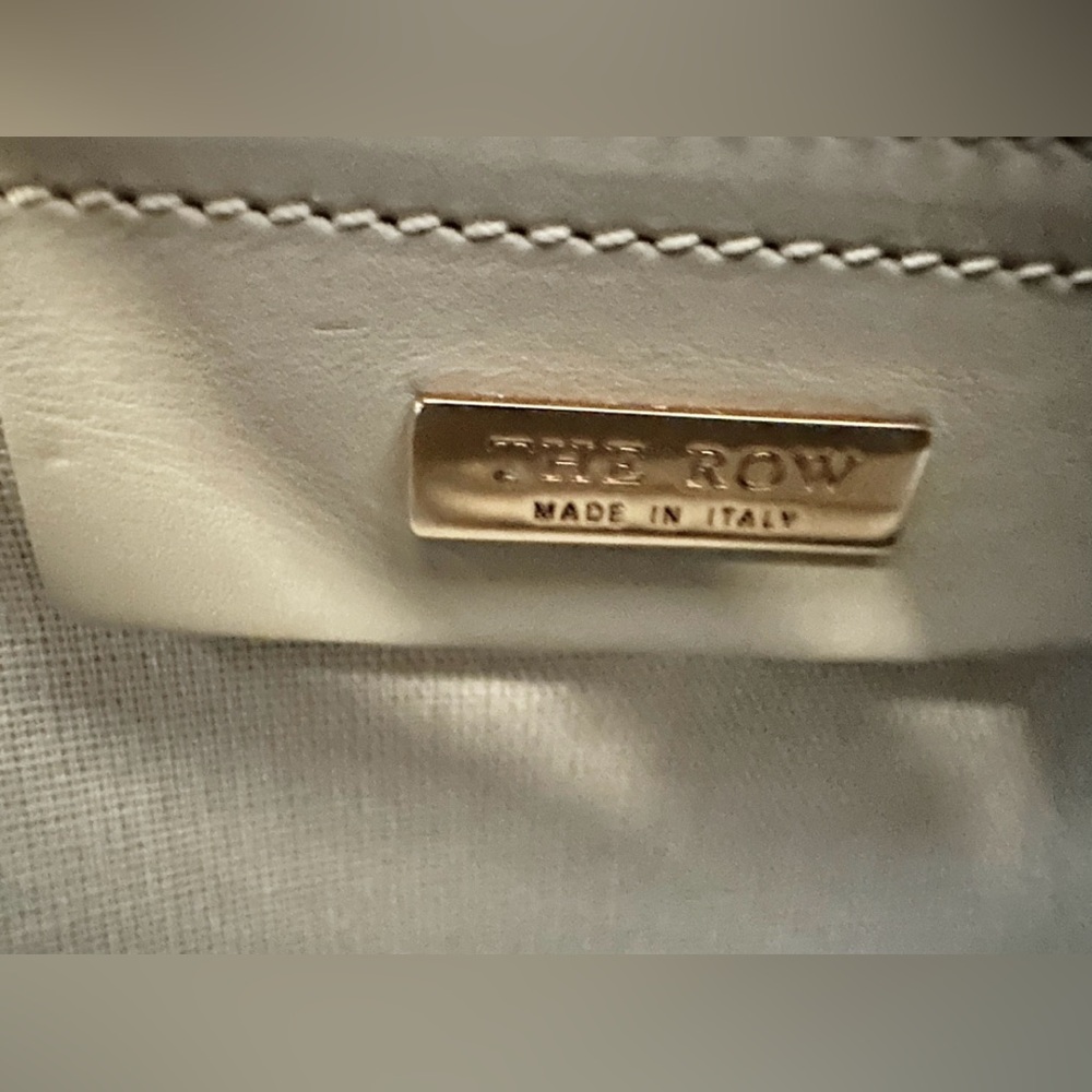 The Row Carryall 14 in Ecru leather - Picture 12 of 17